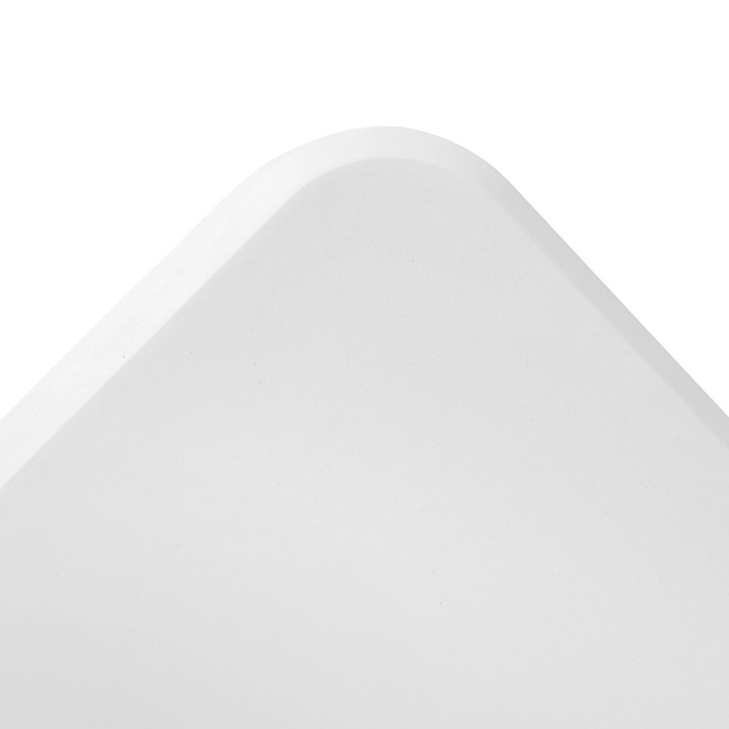 Calcedonio Outdoor Bench, 43cm H x 28cm W x 183cm D, White