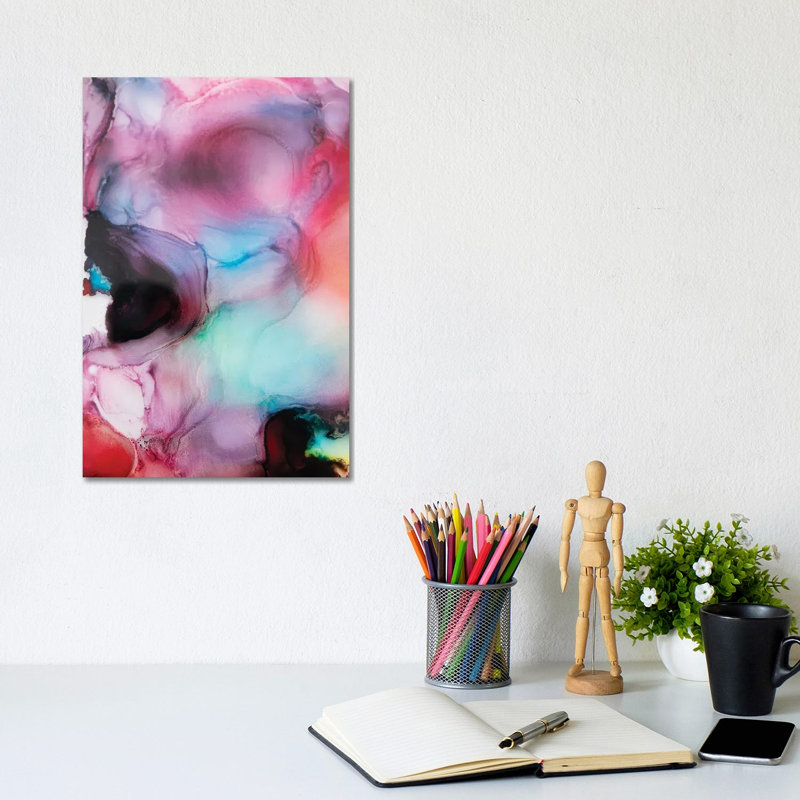 Imagine by LouLouArtStudio - Painting on Canvas, Wrapped Canvas, 20.32 cm H x 30.48 cm W