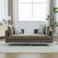 Chaise longue rembourrée en chenille avec housse amovible et coussins-195710658-195710661