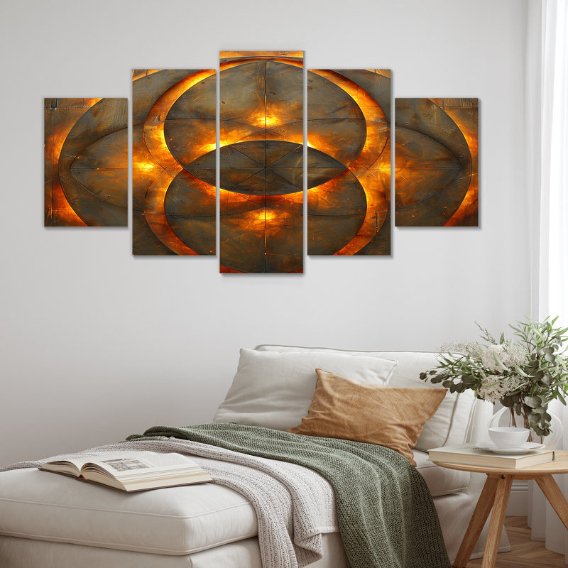 Ashman - Geometric Wall Art 5 Piece