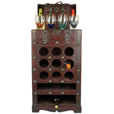 Beavercreek Floor Wine Bottle Rack in