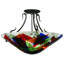 Metro Fusion Colorito 2 - Light Semi Flush Mount