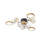 Isamari 37'' Ceiling Fan with 6 LED Lights