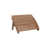 Cedar Top/Antique Mahogany Base