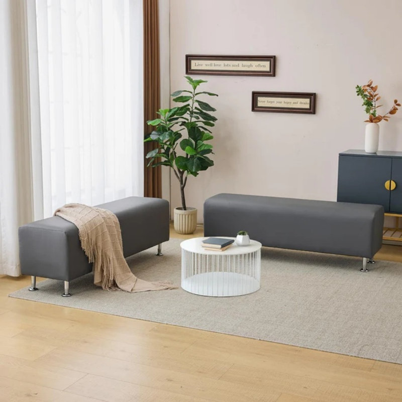 Fauteuil 53,9 pouces en similicuir pour salle de réception