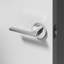 Dune Passage Door Lever Modern Concealed Design For (Hall & Closet) – Sleek Minimalist Style in Chrome-114645960