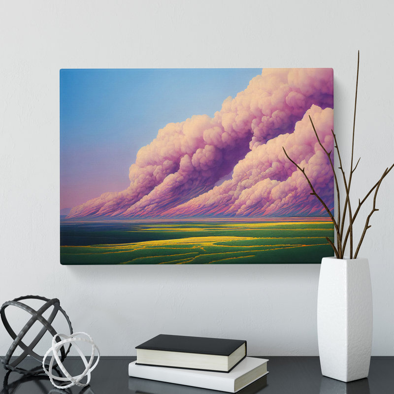 Striking Cloudy Sky - Wrapped Canvas, 40cm H x 60cm W x 3cm D