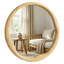 Miroir mural rond en bois massif-696575123-696575125