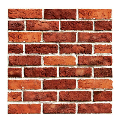Wallpaper Wall Sticker Wall Decor Embossed Brick Simulation Tile Wall Sticker