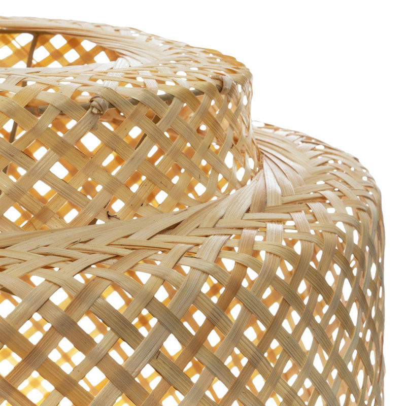 Sarnia 1 - Light Brown Drum Pendant