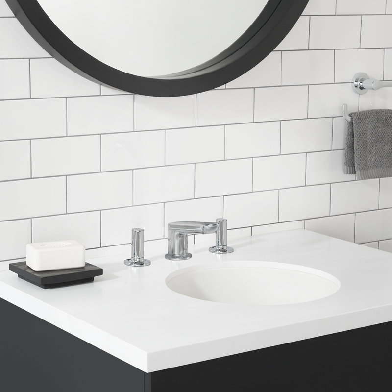 Studio S Bathroom Faucet with Drain Assembly, Polished Chrome, Knob Handles
