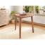 Table triangulaire en bois - Table d'appoint géométrique moderne peu encombrante pour le salon, la chambre à coucher et les petits espaces