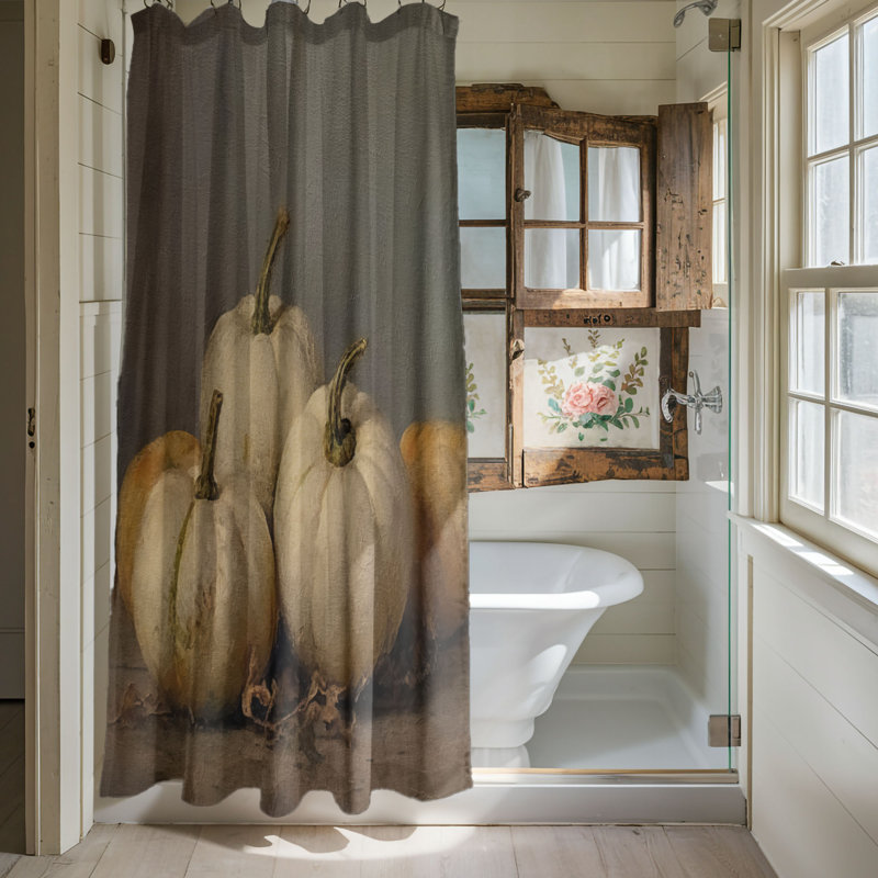 Rideau de douche Forough, H 74 po x l 71 po