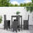 Avionne Brayden Studio Bar Set with Wood Frame and Solid Wood Outer Material-28987802