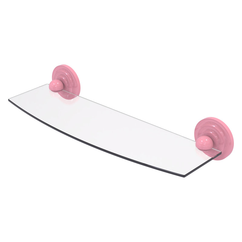 Tablette flottante Prestige Que New, H 3 po x l 18 po x P 5 po, Rose