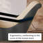 Chaise berçante ergonomique Modern Home