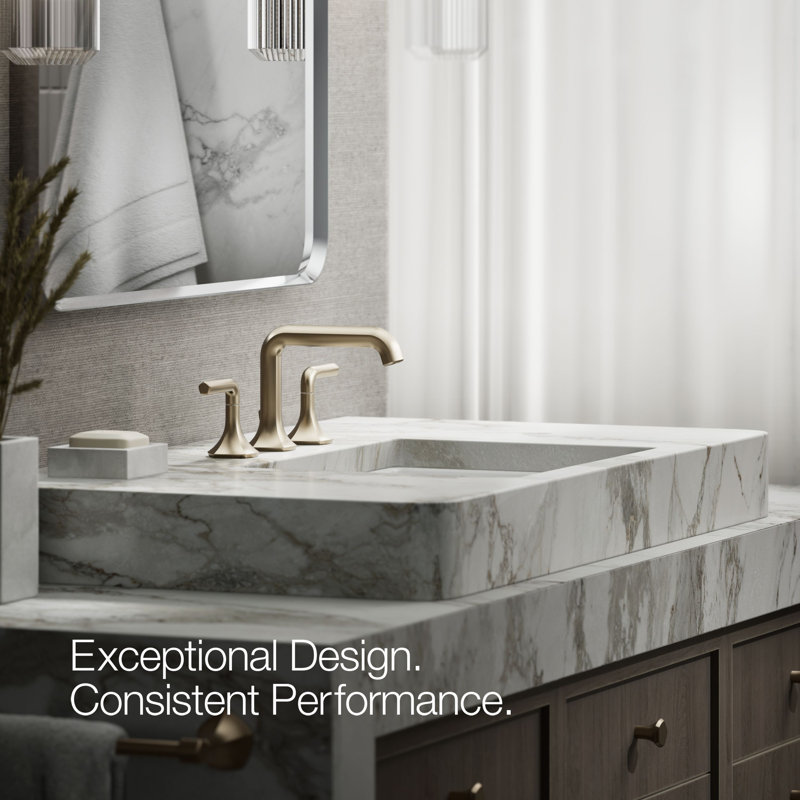 Occasion Single Hole Bathroom Faucet, Vibrant Brushed Bronze