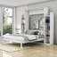 Lit escamotable Dannen avec lumières DEL et tablettes réglables-990475737-995764983