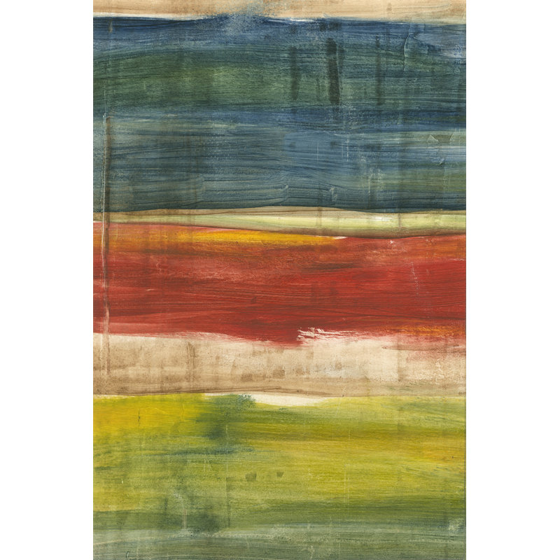 Vibrant Abstract I - Wrapped Canvas Print, 46cm H x 30cm W x 3.8cm D