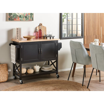 Ginnie Wood Bar Cart