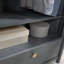 Commode verticale, armoire avec tablette et tiroir