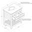 Ensemble de meuble-lavabo simple 30 po Leila