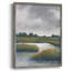 Salt Marshes I, reproduction encadrée - bois massif-1593368387