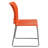 Oliverson 880 lb. Capacity Full Back Contoured Stack Chair with Powder Coated Sled Base-162887974-217618170