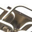 framed square 6-head modern ceiling light-764621691