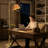 62.5" Vintage Brass Floor Lamp With Pleated Shade, 3-color Temperature Led Bulb & Foot Switch