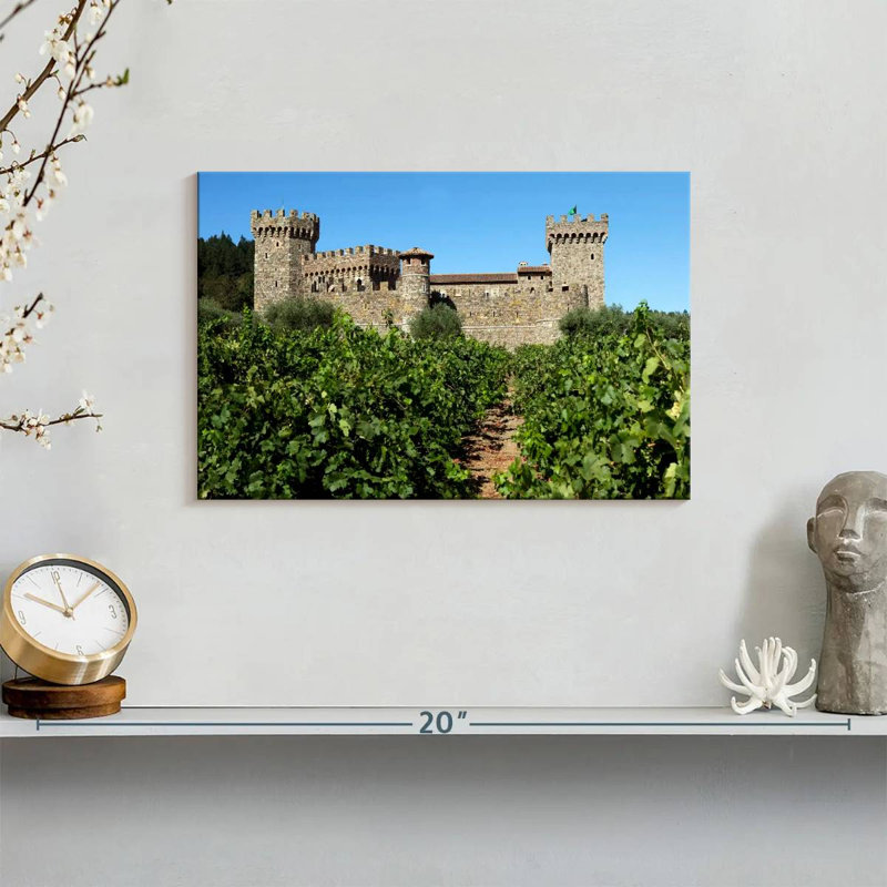 Lilie Napa Valley Castle, 8" H x 12" W