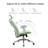 Ashendon Ergonomic Mesh Office Chair with Adjustable Lumbar Support and Padded Armrests for 300lbs-1112515606