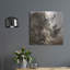  «Rhinoceros And His Little Cub» par Kajenna, art mural en métal, 24 po x 24 po