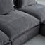 Fauteuil d'appoint sans accoudoirs avec repose-pieds-130349094