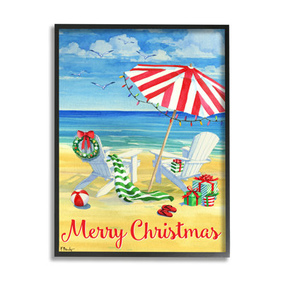 " Coastal Merry Christmas " by Paul Brent