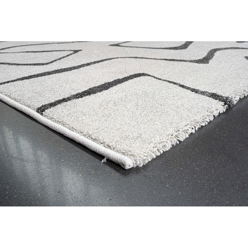 Berga Geometric Area Rug, Rectangle 200 x 290cm