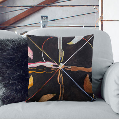 The Swan No.7 Scatter Cushion with Filling