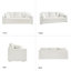 Wimberly 85" Farmhouse Upholstered Slipcovered Sofa