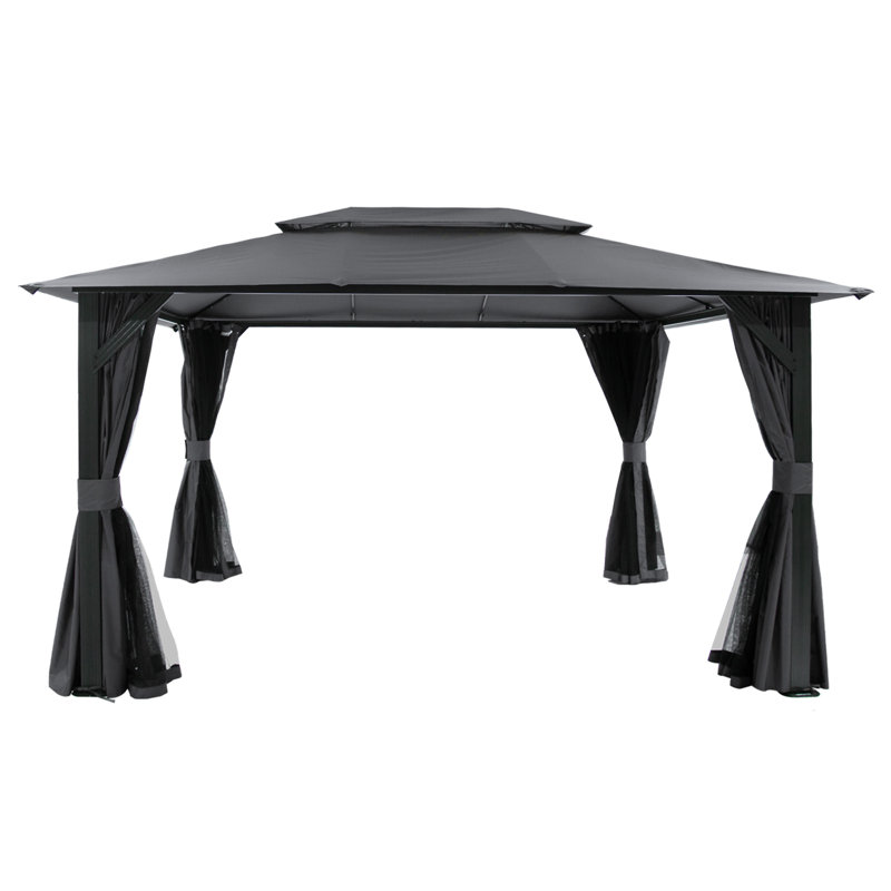 Pavillon de jardin extérieur 10 pi x 13 pi pour patio