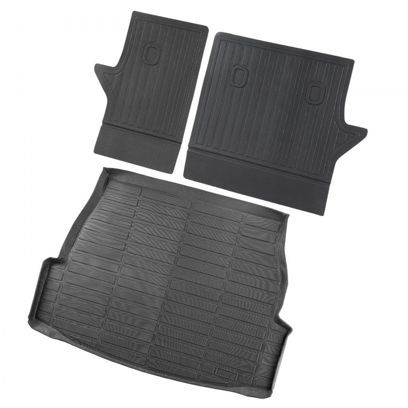 Cargo Mat & Backrest Mat All Weather Custom Fit for Toyota RAV4 2019-2024