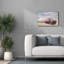  «Patriotic Pastime» par Lori Deiter, art mural sur toile, 26 po x 18 po