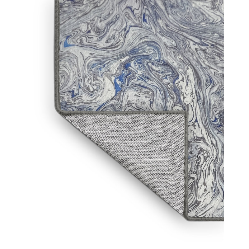 Chenille Abstract Indoor Rug, Runner 2'9" x 10'
