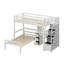 Lit mezzanine simple avec tiroirs Pervin Kids-102214097