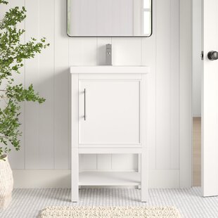 Elegant White - Handicap Removable Sink Base Cabinet | 30W x 34.5H x 24D