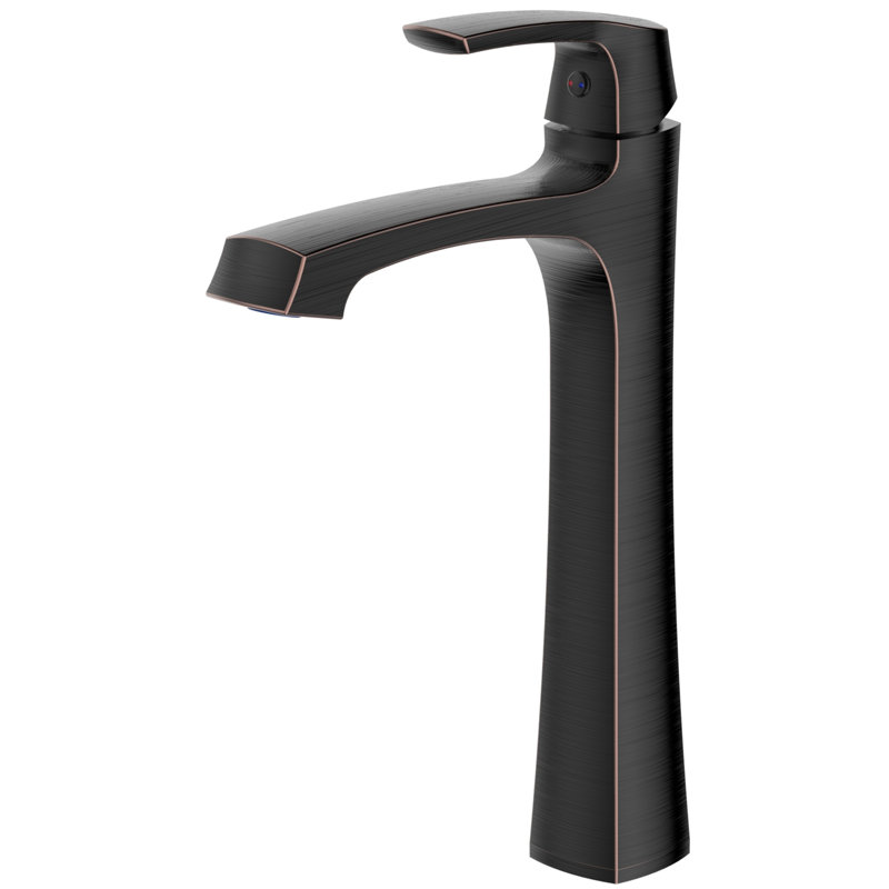 Cardania Single-handle Bathroom Faucet with Drain Assembly, Oil-Rubbed Bronze