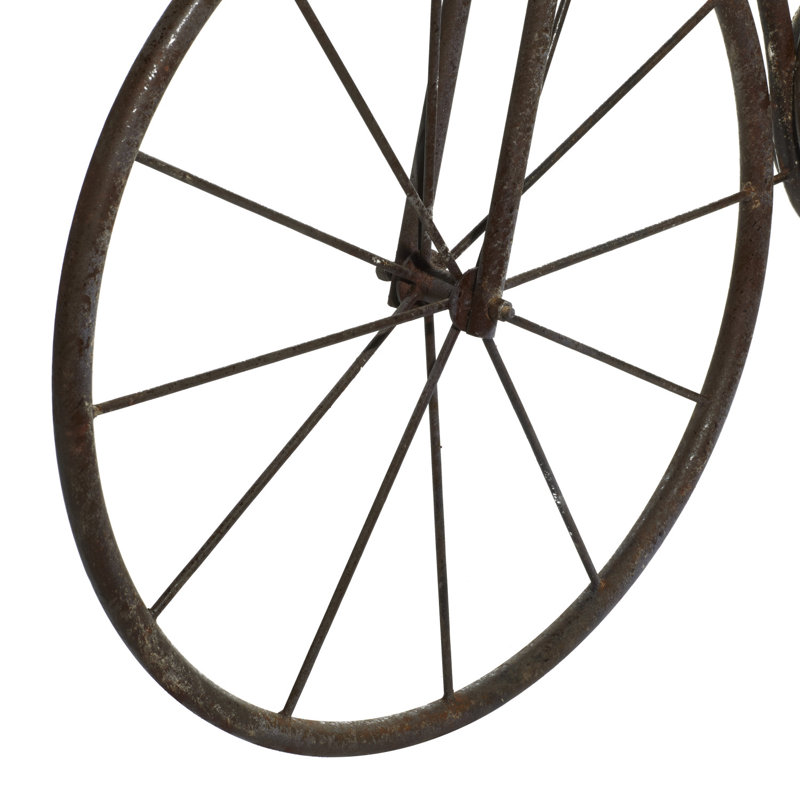 Support à plante d'intérieur et d'extérieur bronze vieilli