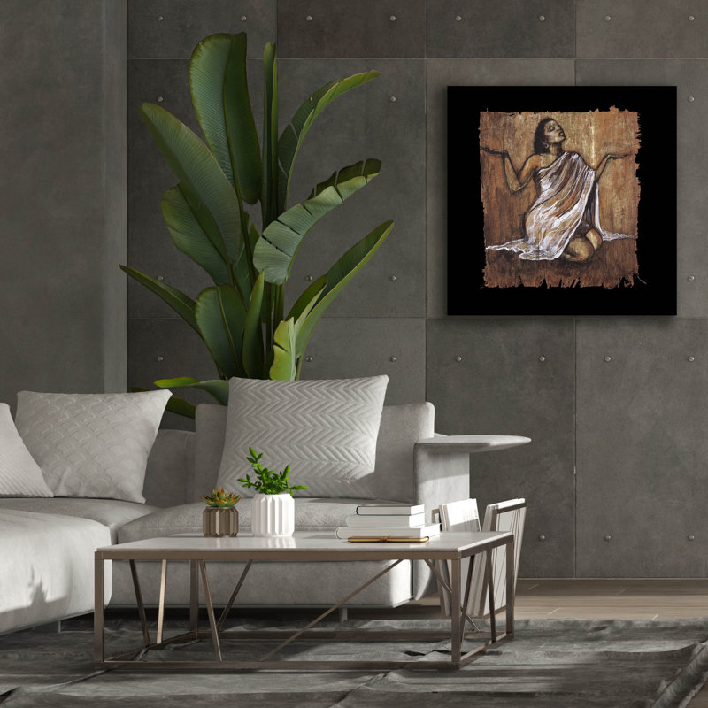 Soulful Grace IV par Monica Stewart, H 37 po x l 37 po x P 1,5 po