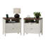 Table de chevet avec 2 tiroirs et station de charge Farmhouse-1831405371-1831405374