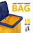 3 Tier Shelf Janitorial Cart Small 500Lbs Capacity Commercial Cleaning Cart-100475865