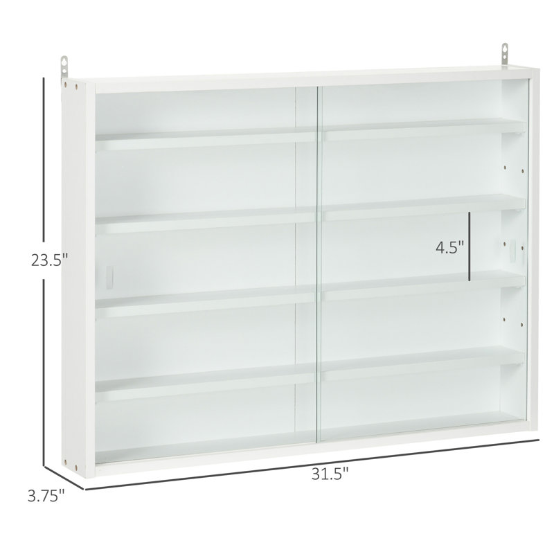 Vitrine à 5 niveaux, Blanc